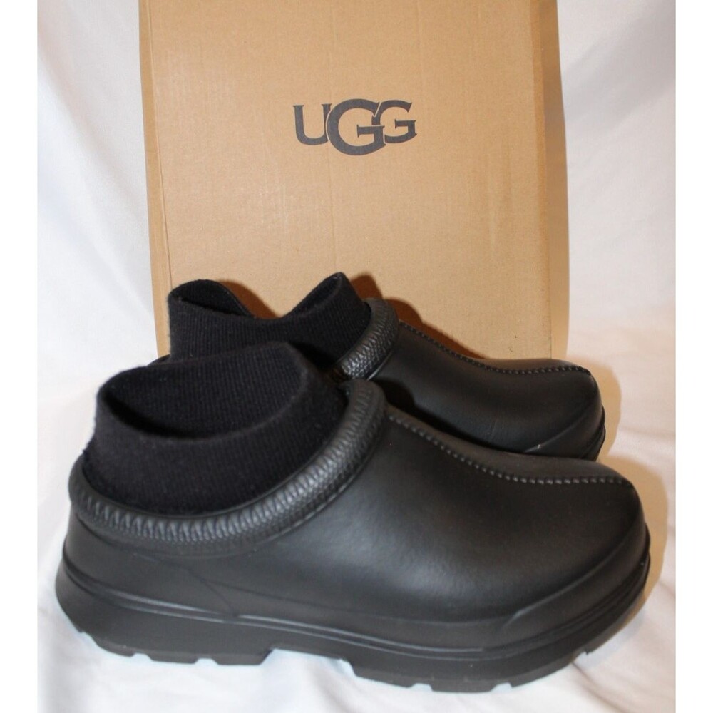 UGG‎ Women's Tasman X Clogs Waterproof Rain Shoes BLACK NIB - Picture 2 of 6